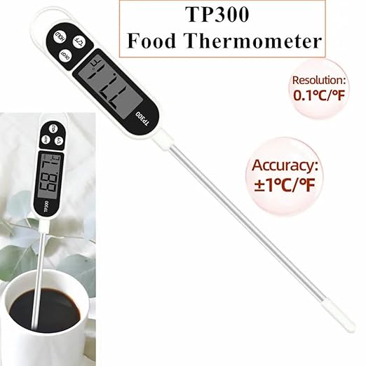 6pcs Candy Thermometer Digital Instant Read for Meat Kitchen Cooking Food Oil Deep Fry BBQ Grill Smoker (6, 23.2inch) - Image 4