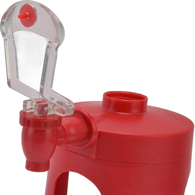 Hand Pressure Carbonated Beverage Dispenser, Soda Dispenser Hand Pressure Coke Drinking, 2 Liter Soda Dispenser- Plastic Drink Dispenser Stand (1 PCS)