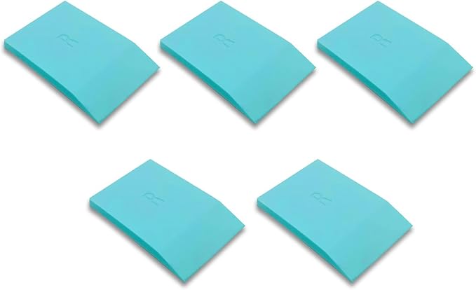 Mini Squeegee Rubber，Optimized for use with Mesh Backed Stencils and Transfers ， Mini Squeegee for Scorch Paste Wood Burning Paste, Paint, Screen (5)