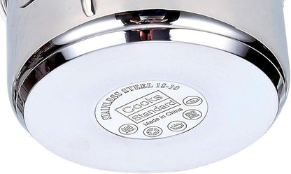 Cooks Standard 18/10 Stainless Steel Stockpot 8-Quart, Classic Deep Cooking Pot Canning Cookware with Stainless Steel Lid, Silver - Image 8