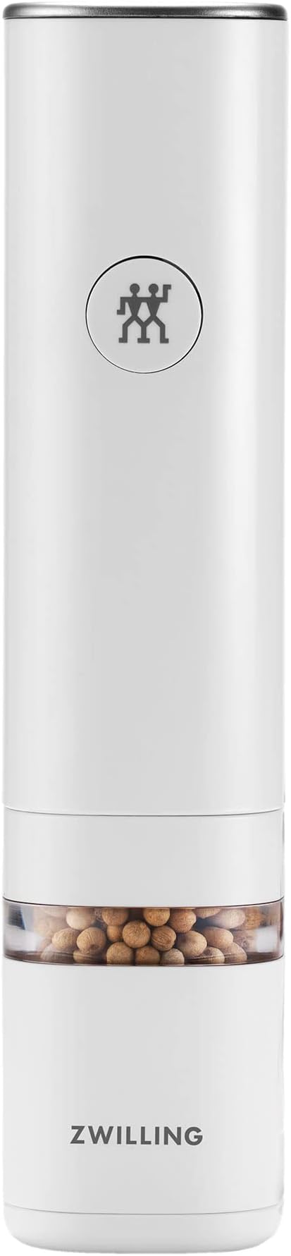 ZWILLING Enfinigy Electric Salt/Pepper Mill - White by Zwilling