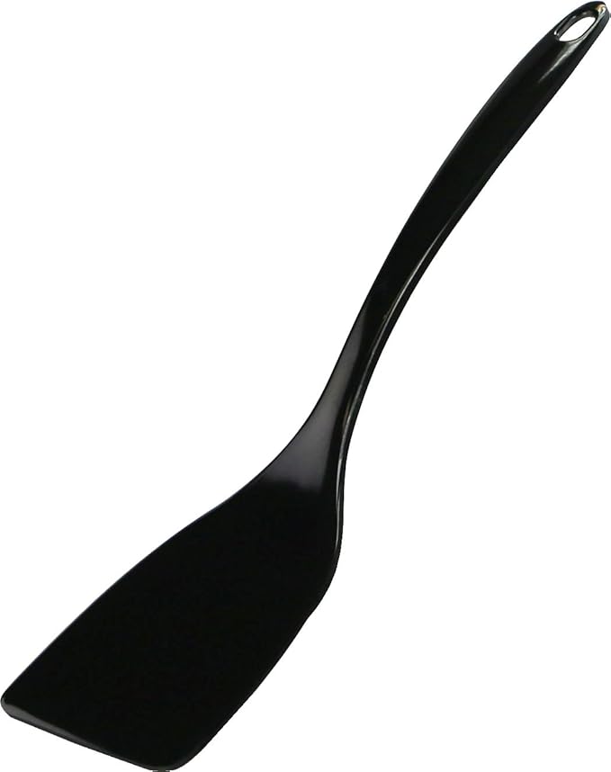 Spatula, Turner for Non-stick pans, Heat Resistant, Flipper, BPA Free Melamine Utensil with Ergonomic Handle by Reston Lloyd 11 inch, Black - Image 8