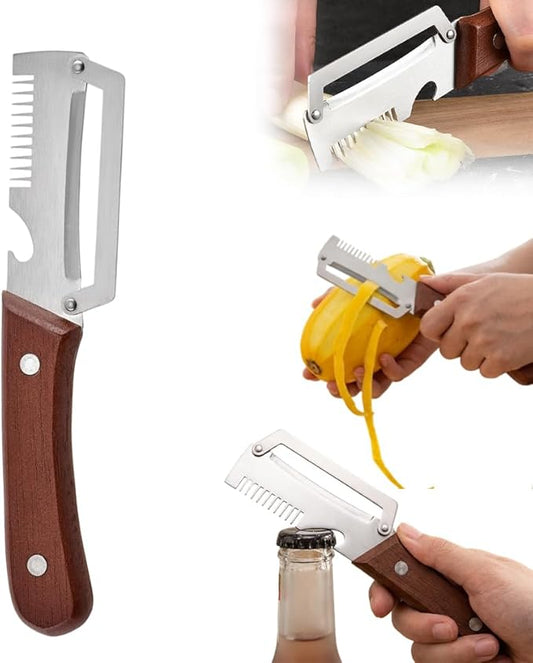 Vegetable Peeler, 2026 Upgrade Multifunctional Stainless Steel Peeler,Vegetable Peeler for Kitchen, Kitchen Gadgets Tool for Fruit Pumpkin Peeling Potato Carrot Veggie Peeler (1pcs)