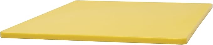 Winco Heavy-Duty Plastic Cutting Board, 15" x 20" x 1/2", Yellow, Medium - Image 6