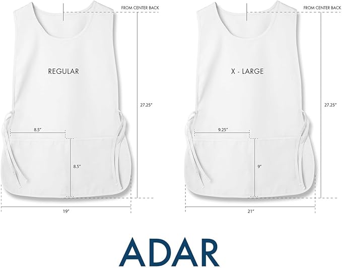 Adar Universal Cobbler Apron 2 Pack - Unisex Cobbler Apron
