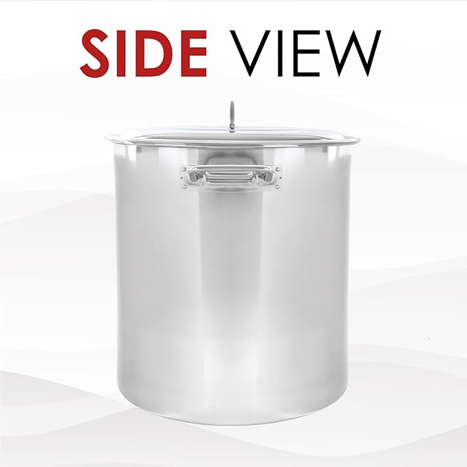 Concord Cookware Stainless Steel Stock Pot Cookware, 40-Quart - Image 2