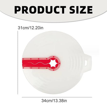 Hand Mixer Splatter Guard,Bowl Covers, Kitchen Anti Splash Screen, Silicone Shield,Egg Mixing Aid,Cooking Blender Covers,Frying Pan Lid,Pouring Protector,Guards Lids,Splashs Gaurd Tools