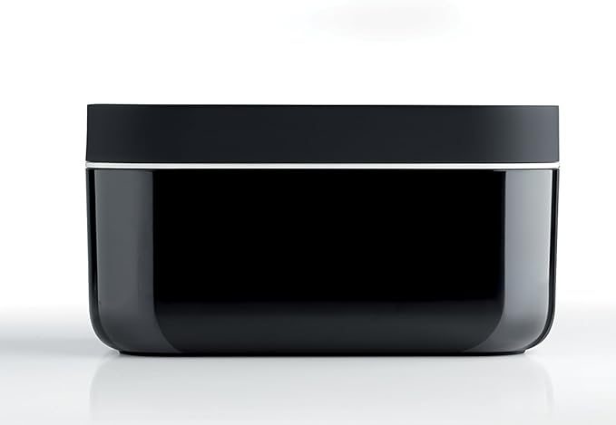 Lékué Ice Box | Black | Ice Cube Tray For Freezer With Lid & Bin | Made With 100 Percent Platinum Silicone | Elegant And Retro Style Ice Cubes | For Cocktails, Ice Tea & Coffee And More | - Image 4