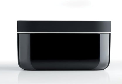 Lékué Ice Box | Black | Ice Cube Tray For Freezer With Lid & Bin | Made With 100 Percent Platinum Silicone | Elegant And Retro Style Ice Cubes | For Cocktails, Ice Tea & Coffee And More | - Image 4