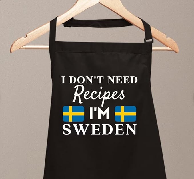 I Don't Need Recipes Novelty Chef Kitchen BBQ Apron Barber Chef Bib BBQ Kitchen Decor