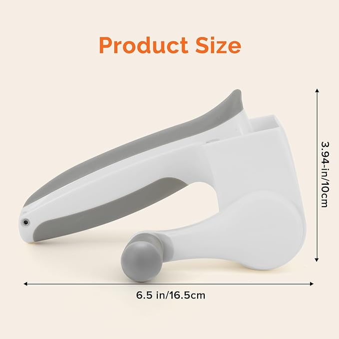 UHIYEE Patented Rotary Parmesan Cheese Grater, Hand Crank Cheese Shredder with Fine & Coarse Drums, Restaurant Quality, White, Stainless Steel & ABS, Dishwasher Safe - Image 7