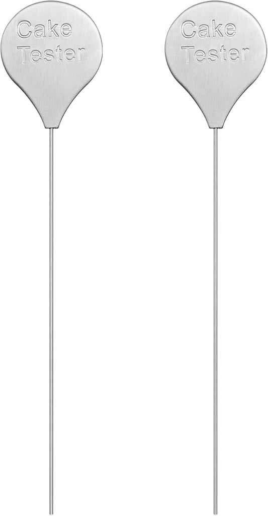 Cake Tester, 2 Packs Cake Testers for Baking and Cakes Testing Stick Doneness Endurance CakeTester Skewer 7.9 in Stainless Steel Rondauno by Rondauno