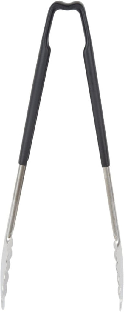 Vollrath 4781220 Jacobs's Price 12-Inch 1-Piece Tong, Stainless Steel, Black Handle - Image 4