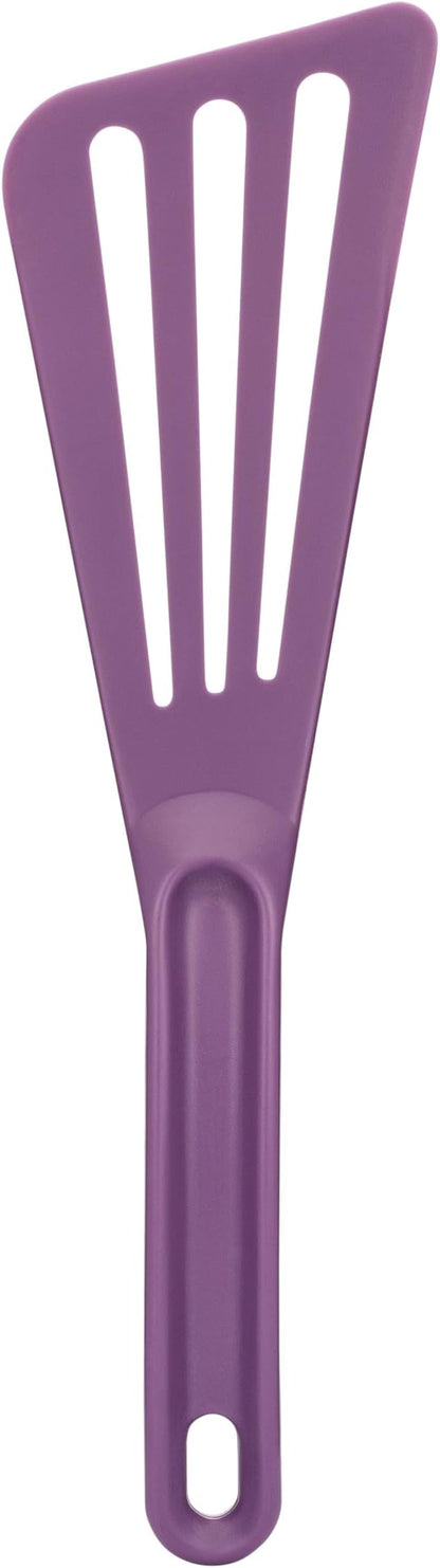 Matfer Bourgeat Exoglass® High Temperature Pelton Spatula, Purple - Image 6