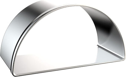 Half Circle Semicircle Cookie Cutter Set Large - 5 Inch, 4 Inch, 3 Inch, 2 Inch - Watermelon Frame Plaque Cookie Cutters Shapes Molds - Stainless Steel