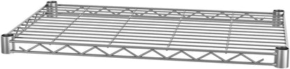 SINGAYE Shelf Wire Shelving Adjustable Storage Shelves Rack Standing Units for Kitchen Closet Laundry Bathroom Organizers Metal Pantry Narrow Mesh Gaps 12" D x 22" W x 59" H Gray - Image 7