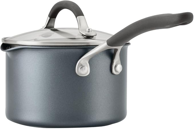 Circulon A1 Series w/ScratchDefense Nonstick Induction Straining 2qt SaucePan with Lid, Induction Cookware, 2-Quart Sauce Pan with Lid, Graphite - Image 12