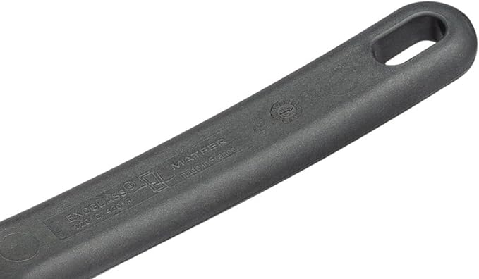 Matfer Bourgeat Exoglass® High Temperature Pelton Spatula, Red - Image 2
