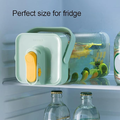 0.9 Gallon Drink Dispenser with Spigot,100% Leakproof,Sealed and Filter screen,Milk,Lemonade Dispenser,Juice Containers With Lids For Fridge and Dairly Use,Beverage Liquid Drink Container for Party - Image 4