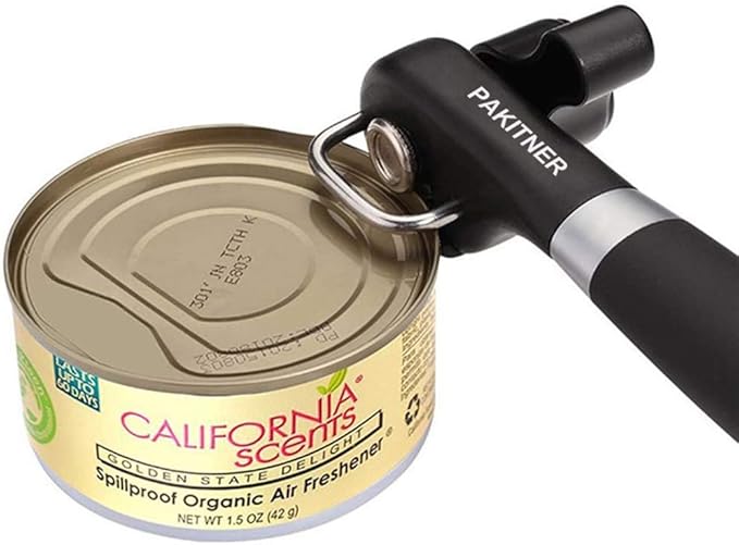 PAKITNER- Safe Cut Can Opener, Smooth Edge Can Opener - Handheld Easy Turn Knob, Manual Can Opener, Ergonomic Smooth Edge, Food Grade Stainless Steel Cutting Tool for Kitchen & Restaurant - Image 8