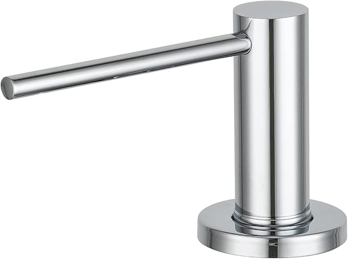 Soap Dispenser for Kitchen Sink Polished Chrome GAPPO Stainless Steel Countertop Pump Hand Lotion Built in Bottlend Lotion Built in Bottle - Image 7