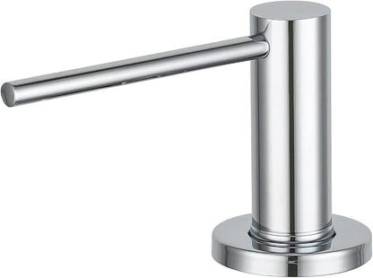 Soap Dispenser for Kitchen Sink Polished Chrome GAPPO Stainless Steel Countertop Pump Hand Lotion Built in Bottlend Lotion Built in Bottle - Image 7