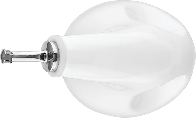 Rachael Ray Ceramic EVOO Oil and Vinegar Dispensing Bottle with Spout, 24 Ounce, White - Image 8