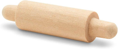 Wooden Mini Rolling Pin, 1-1/2 inches, Pack of 25, Perfect for Scrapbook Projects, Miniatures, Party Decor, and Crafts, by Woodpeckers - Image 4