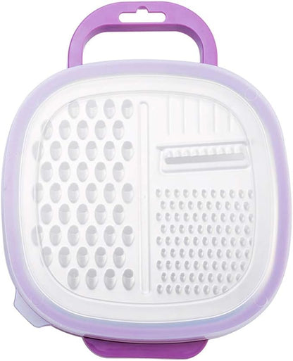 Cheese Grater with Container, Cheese Grater with Handle for Kitchen Box