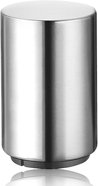 Premium Automatic Beer Bottle Opener (Stainless Steel), No Damage to Caps, Portable Push Down and Pop Off Magnetic Cap Catcher, QUICK Fun Bartender Openning Tool for Corkscrew Lid Home Bars Kitchen by SmaringRobot