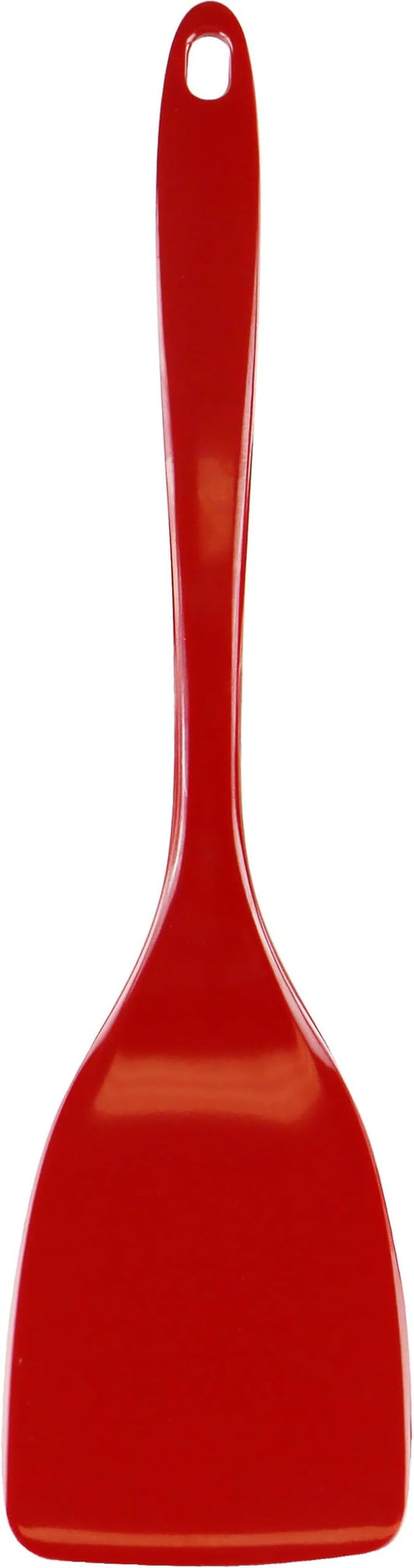 Reston Lloyd Spatula, Turner for Non-stick pans, Heat Resistant, BPA Free Melamine Utensil with Ergonomic Handle,11 inch, Red by RestonLloyd