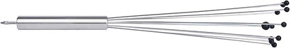 Restaurantware 12.5 in Stainless Steel Ball Whisk with Silicone Tips - 6 Pack - German Standard Sauce & Gravy Whisk, Non-Scratch, Dishwasher Safe - Non-Stick Safe Silicone Ball Whisk for Baking - Image 13