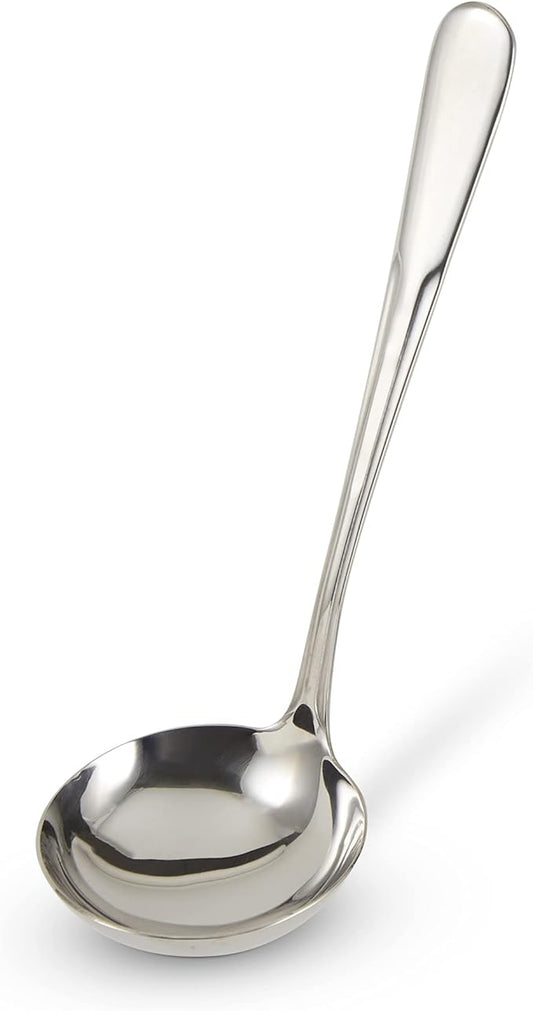 RSVP International Endurance Flatware Collection Stainless Steel, Dishwasher Safe, Gravy Ladle
