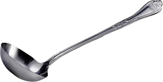 Winco Heavy-Duty Gravy/Soup Ladle, 4 Ounce, 13"