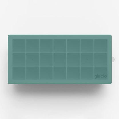 Ice Cube Tray – Small Silicone Molds with Lids, BPA-Free and Flexible for Cocktails and Beverages – Set of 2
