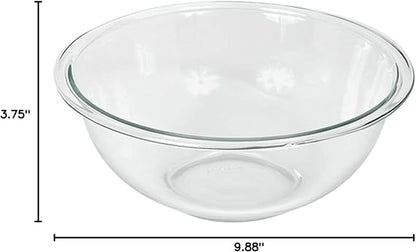 Pyrex 325 2.5qt Glass Mixing Bowl - Made in USA