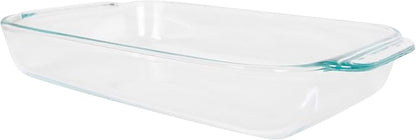 Pyrex Basics 2 Quart Glass Oblong Baking Dish, Clear 11.1 in. x 7.1 in. x 1.7 in. - Image 4