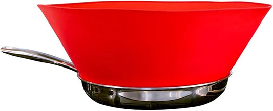 Frywall 8 (Small) - Red - Splatter Guard, as Seen on Shark Tank