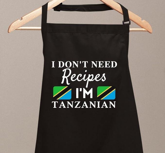 I Don't Need Recipes Novelty Chef Kitchen BBQ Apron Barber Chef Bib BBQ Kitchen Decor