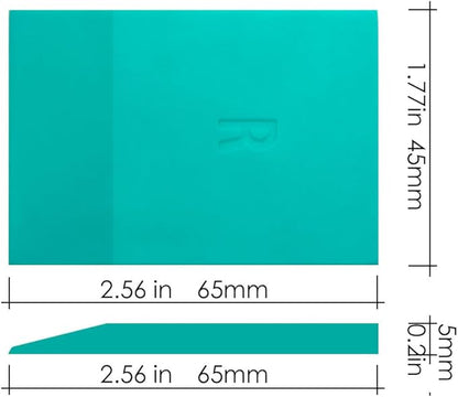 Mini Squeegee Rubber，Optimized for use with Mesh Backed Stencils and Transfers ， Mini Squeegee for Scorch Paste Wood Burning Paste, Paint, Screen (15)