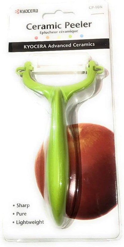 Kyocera Ceramic Horizontal Y Peeler, Green by Kyocera