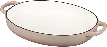 EDGING CASTING Enameled Oval Cast Iron Dutch Oven Pot with Lid, Bread Dutch Oven for Sourdough Bread Baking, Dutch Oven Bread, Bread Oven, 6QT, Mocha - Image 4