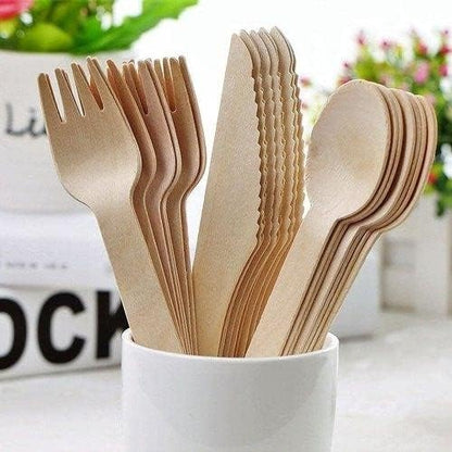 150Pack Compostable Spoons - Alternative to Plastic Spoon & Bamboo Spoons, Eco Friendly, Biodegradable, Compostable Tableware Set - 100% Disposable Flatware for Lounge Party Wedding BBQ Picnic Camping - Image 7