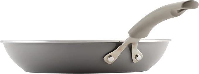 Rachael Ray Cook + Create Nonstick Frying Pan/Skillet, 12.5 Inch, Gray - Image 3