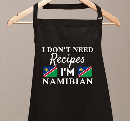 I Don't Need Recipes Novelty Chef Kitchen BBQ Apron Barber Chef Bib BBQ Kitchen Decor