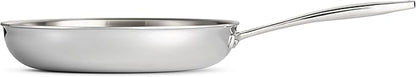 Tramontina Signature Tri-Ply Clad Stainless Steel 10-Inch Frying Pan, Induction-Ready Skillet, Dishwasher-Safe, NSF-Certified, Made in Brazil - Image 2