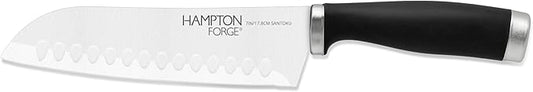 Hampton Forge Epicure–7" SantokuKnife –Black by HamptonForge