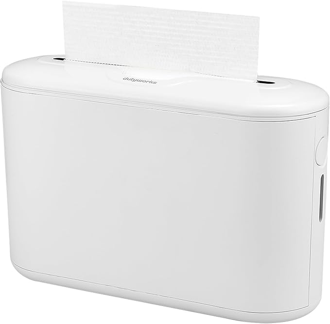 Multifold Paper Towel Dispenser Countertop, Commercial Hand Towel Dispenser for Bathroom Kitchen Home, Trifold/C Fold/Z Fold Napkin Dispenser, Abs Plastic - Non-Slip, White