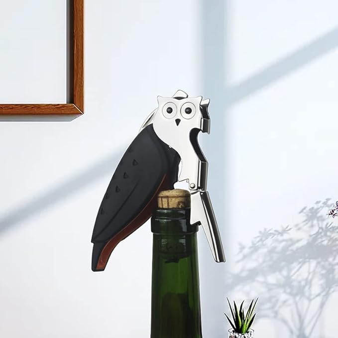 Unique Eagle Corkscrew, Professional Waiters Corkscrew Wine Key Bottle Opener,Manual Wine Key for Servers, Waiters, Bartenders and Home Use