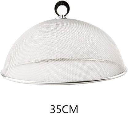 Ochine Stainless Steel Mesh Dome Food Cover Round Splatter Cover Screen Food Tent Outdoor Mesh Tent Food Cover Protectors for Home Kitchen, Outdoors, Camping, Parties, Picnics, BBQs, etc